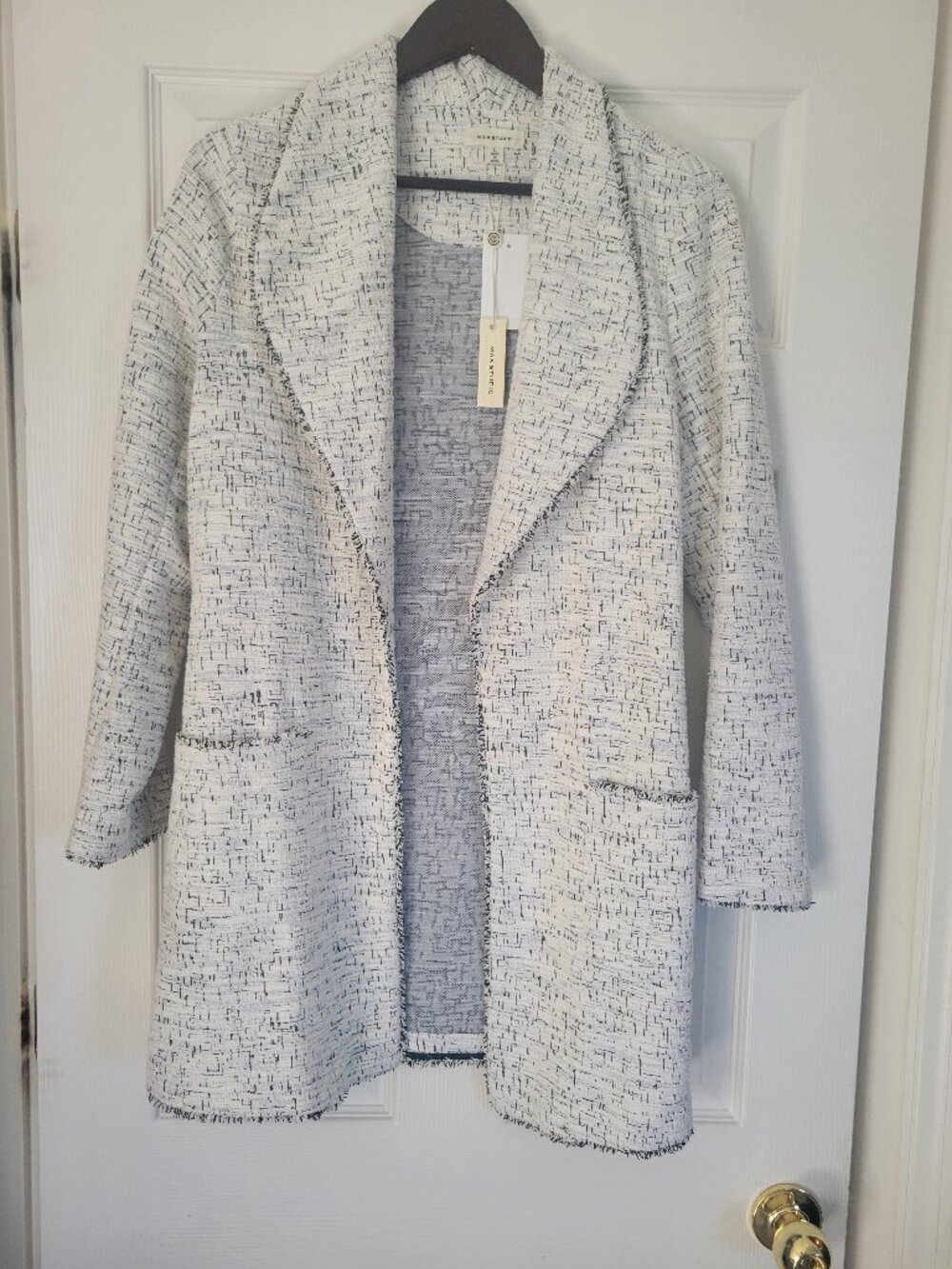 NWT Tweed Blazer size Large